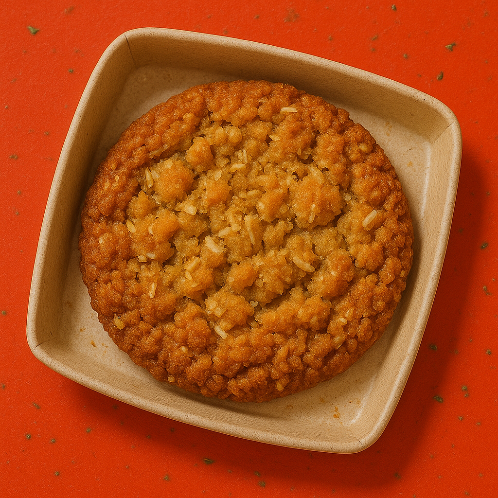 homemade anzac cookie