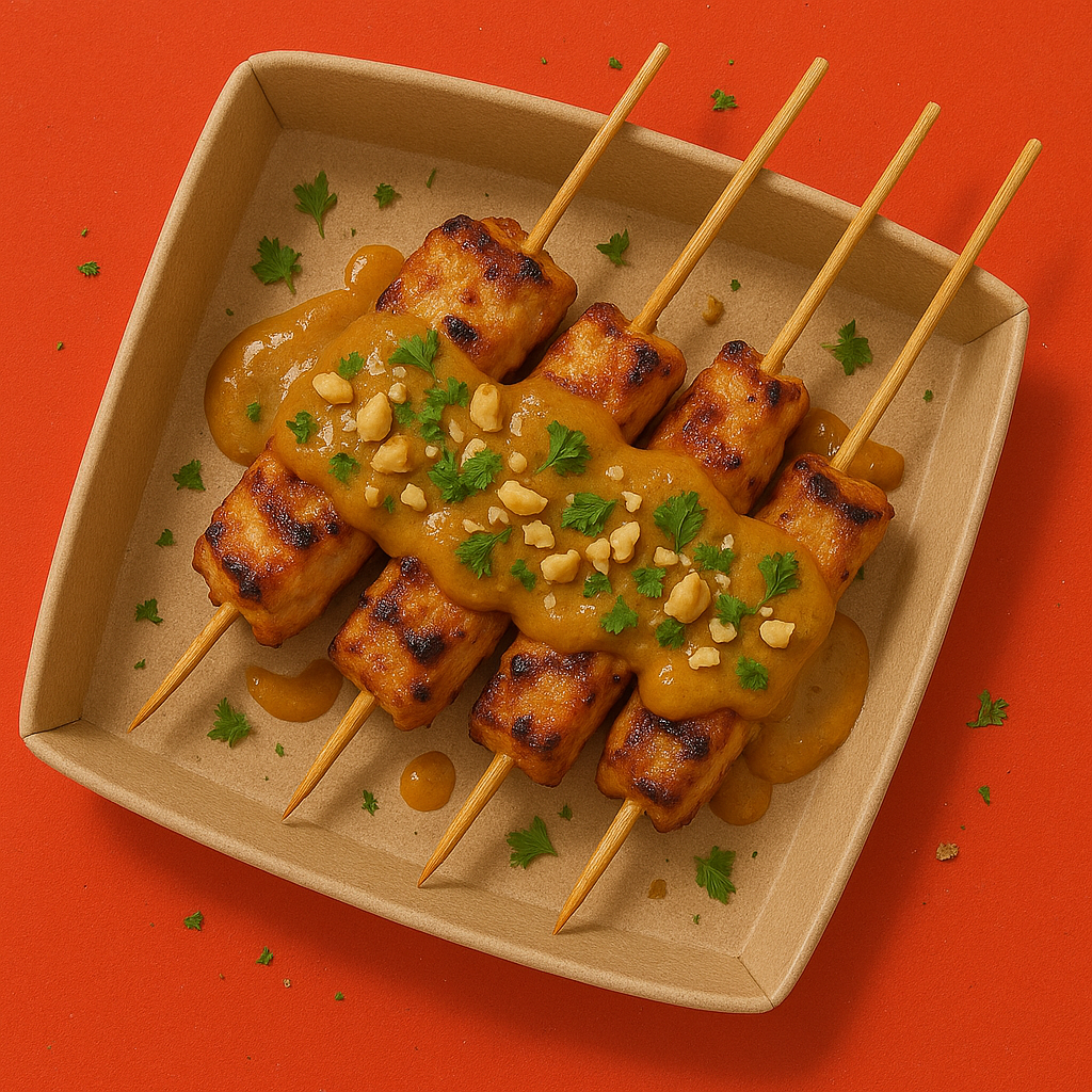 lamb skewers with mint sauce